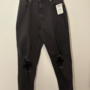 Levi’s Mom Jeans, 26x26 Black Jeans